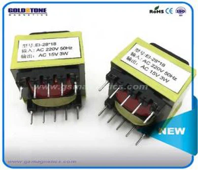 ЕИ28 * 18 Мала Тип Снаге Електронски Трансформер 220В Висококвалитетна 15В Интелигентна Контролна Линија